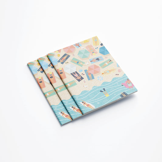 Carnet de notes A6 - Chill & Plouf