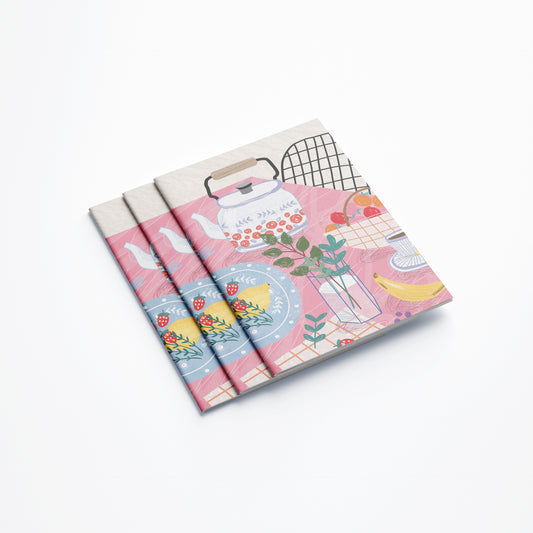 Carnet de notes A6 - Délices d'été