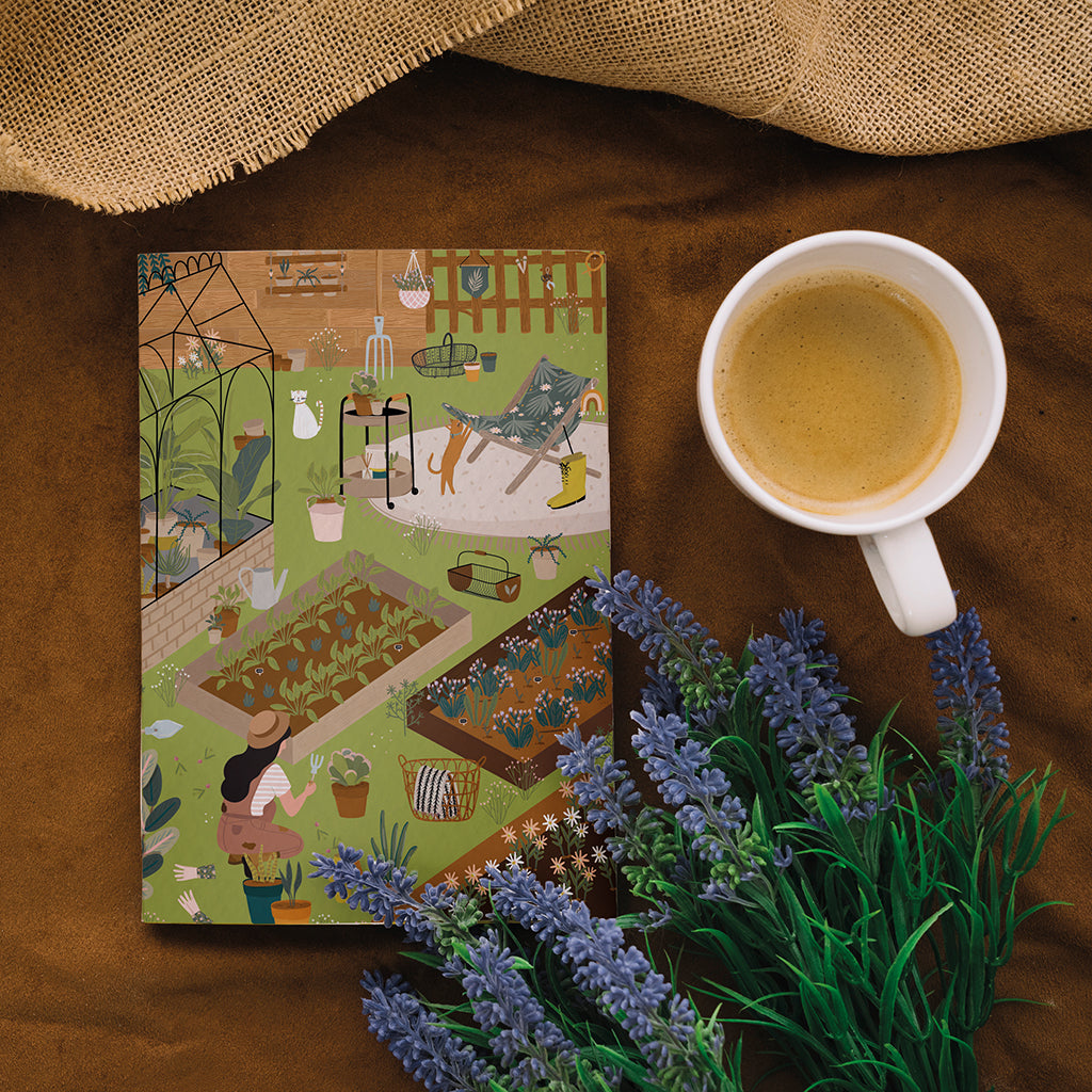 Carnet A6 - Jardin Secret