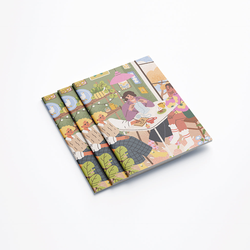 Carnet A6 - Les copines