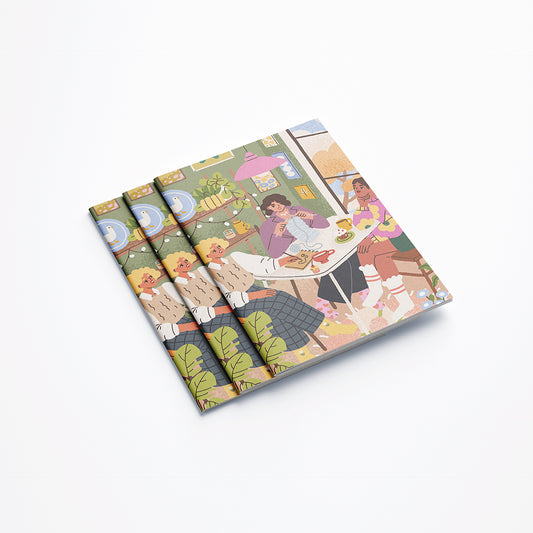 Carnet A6 - Les copines