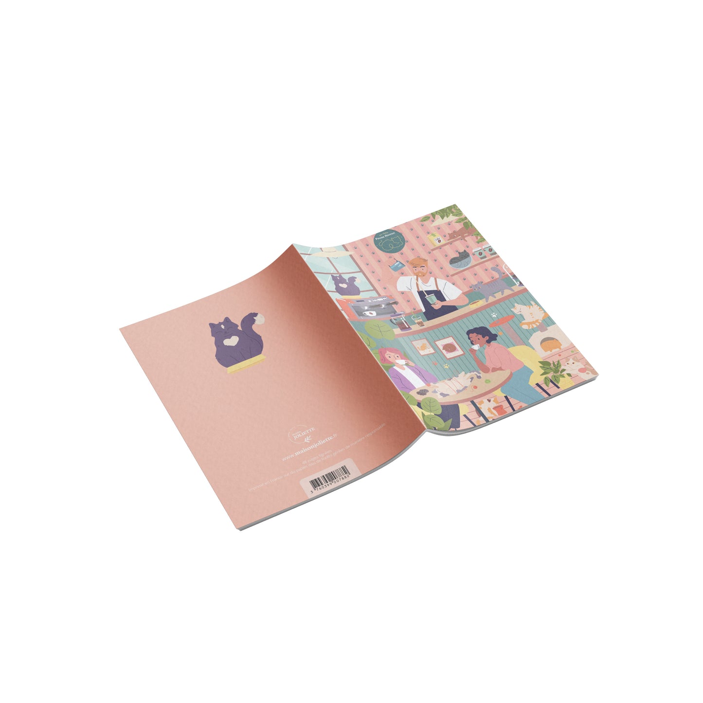 Carnet A6 - Pause Ronron