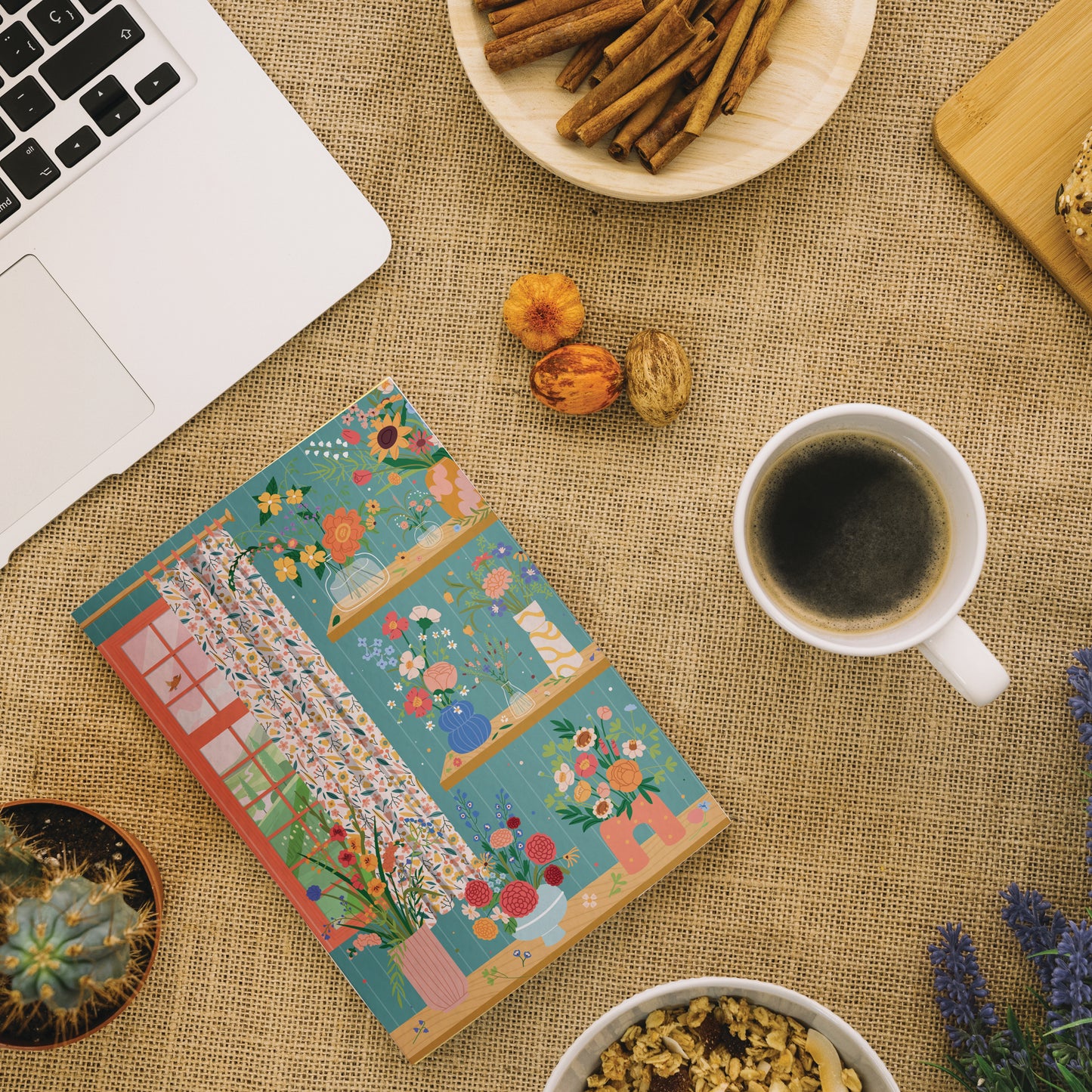 Carnet A6 - Flower Addict