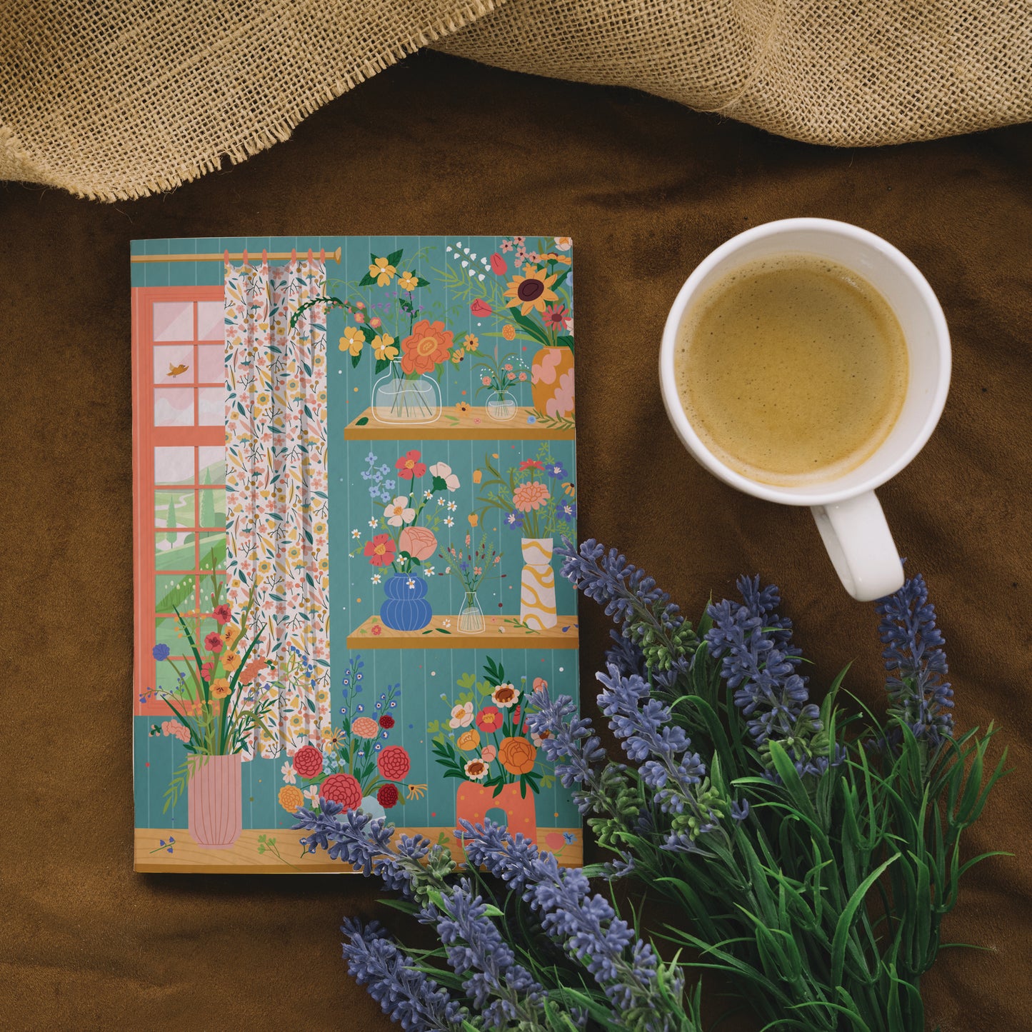 Carnet A6 - Flower Addict