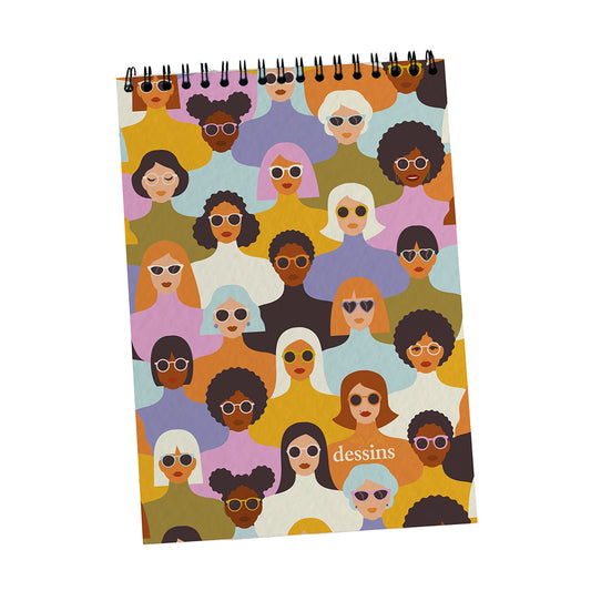 Carnet de dessin - Multitude
