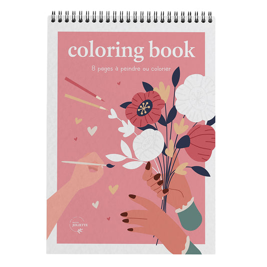 Carnet de coloriage A4 - Entre tes mains