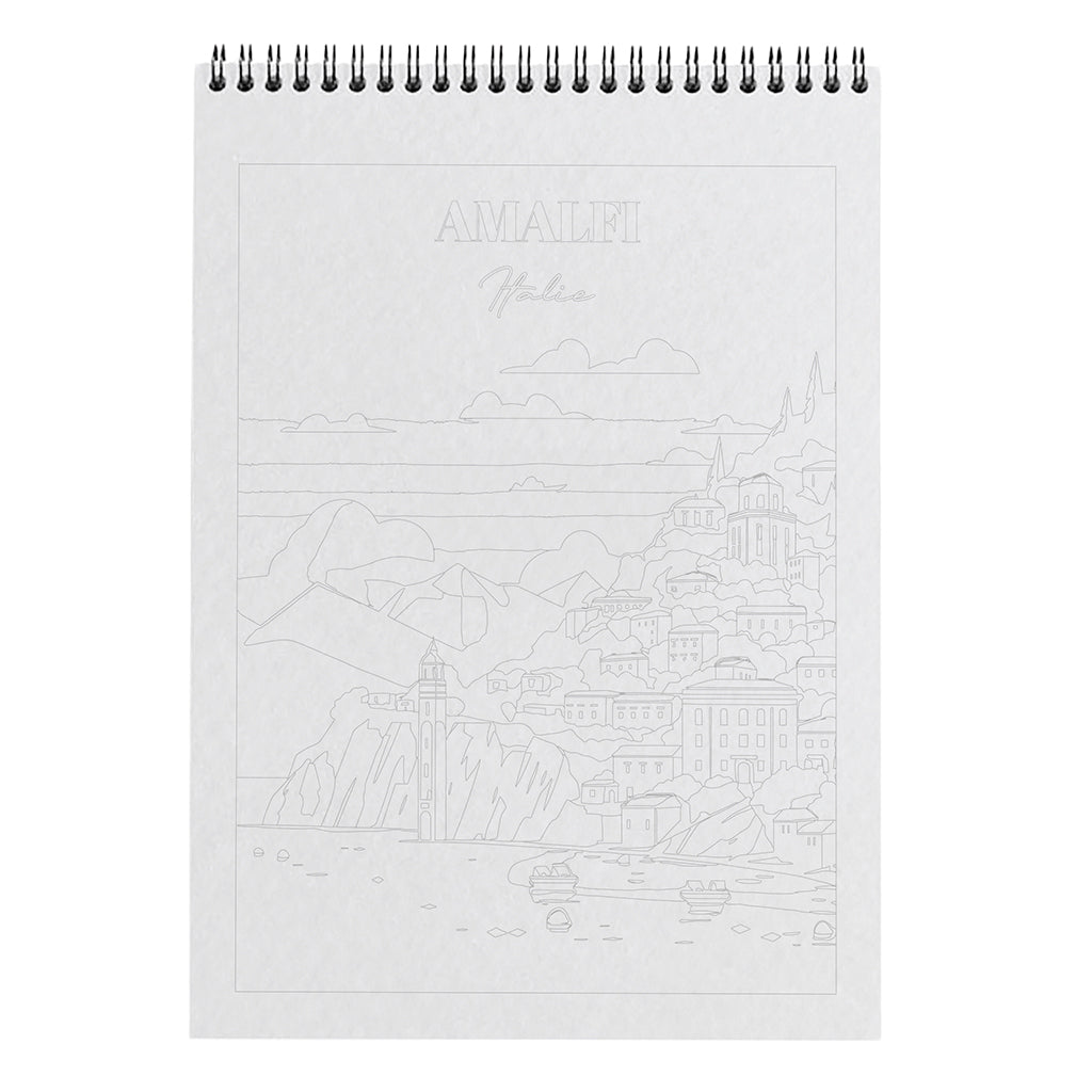 Carnet de coloriage A4 - Voyage Voyage
