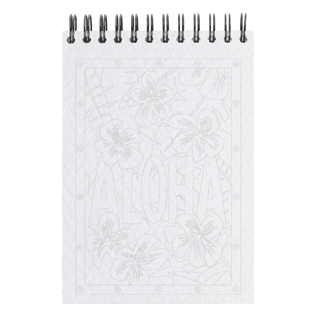 Carnet de coloriage A6 - Wild