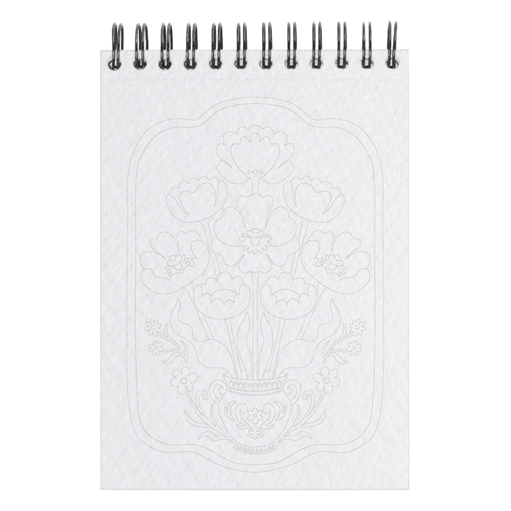 Carnet de coloriage A6 - Bloom (précommande uniquement pour les pros - livraison courant février)