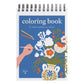 Carnet de coloriage A6 - Bloom (précommande uniquement pour les pros - livraison courant février)