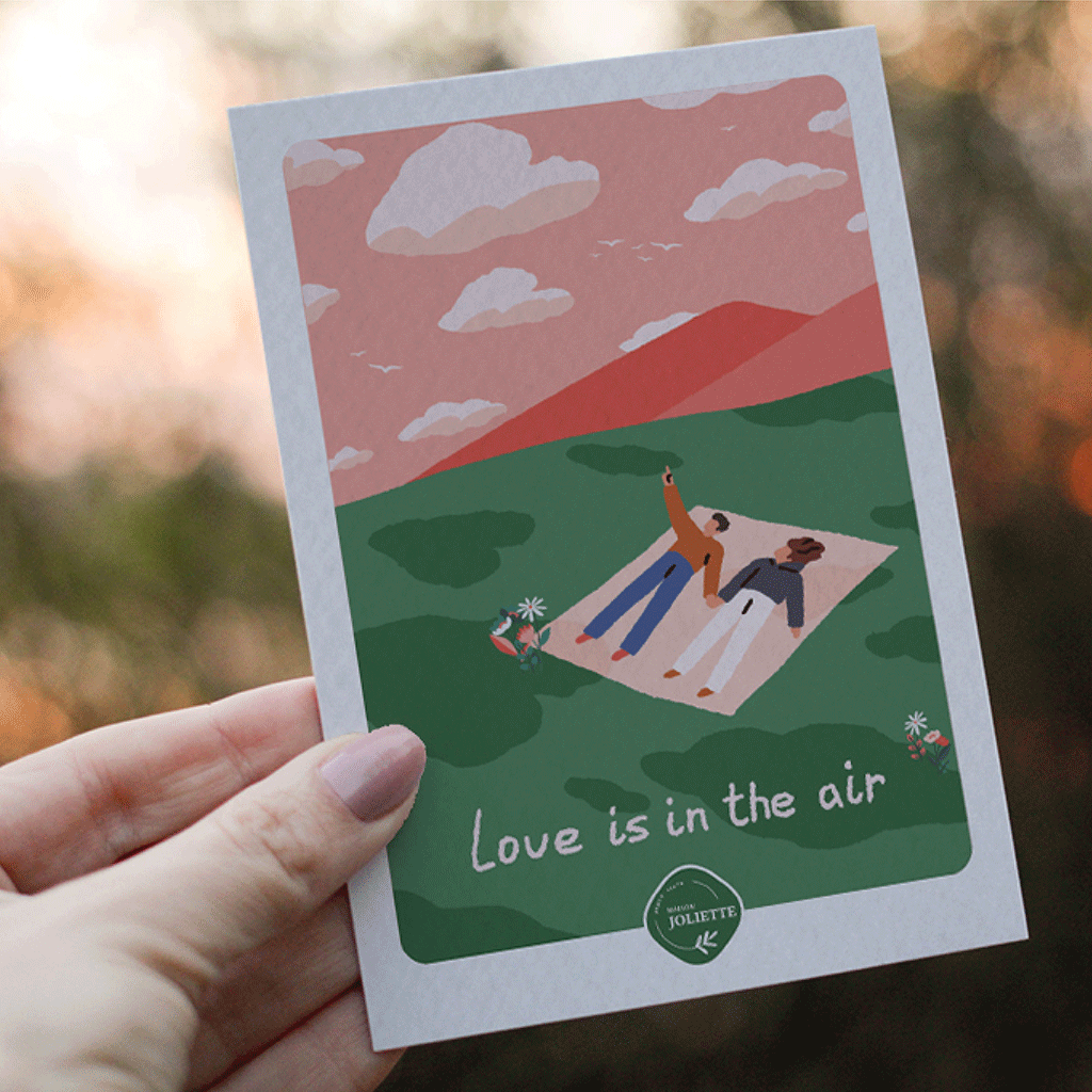 Love is in the air - Carte postale