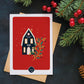 Maisonnette de Noël - Carte postale