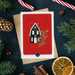 Maisonnette de Noël - Carte postale