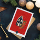 Maisonnette de Noël - Carte postale