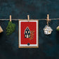 Maisonnette de Noël - Carte postale