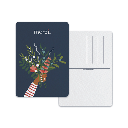 Bouquet - Carte postale