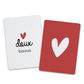 Doux bisous - Lot de 2 cartes postales