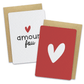 Amour fou - Lot de 2 cartes postales