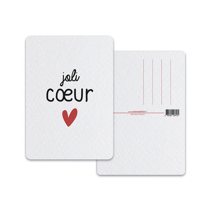 Joli coeur - Carte postale