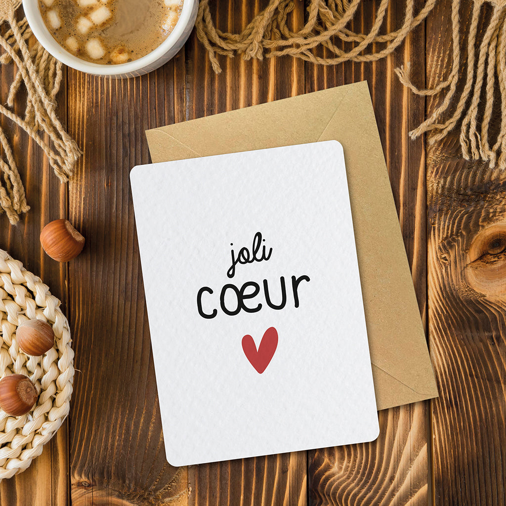 Joli coeur - Carte postale