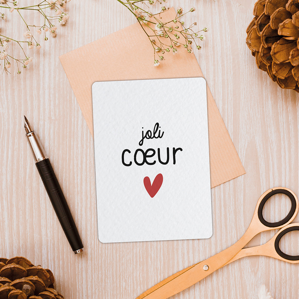 Joli coeur - Carte postale