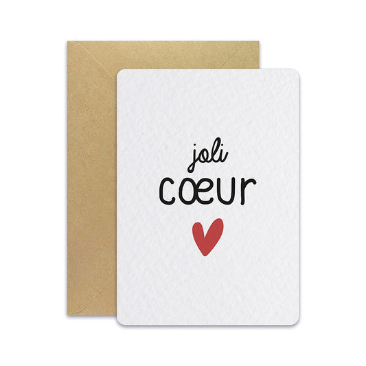 Joli coeur - Carte postale