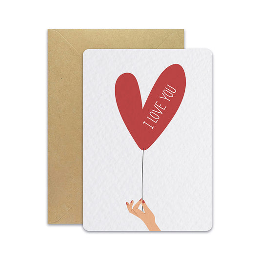 I love you - Carte postale