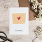 Message - Carte postale