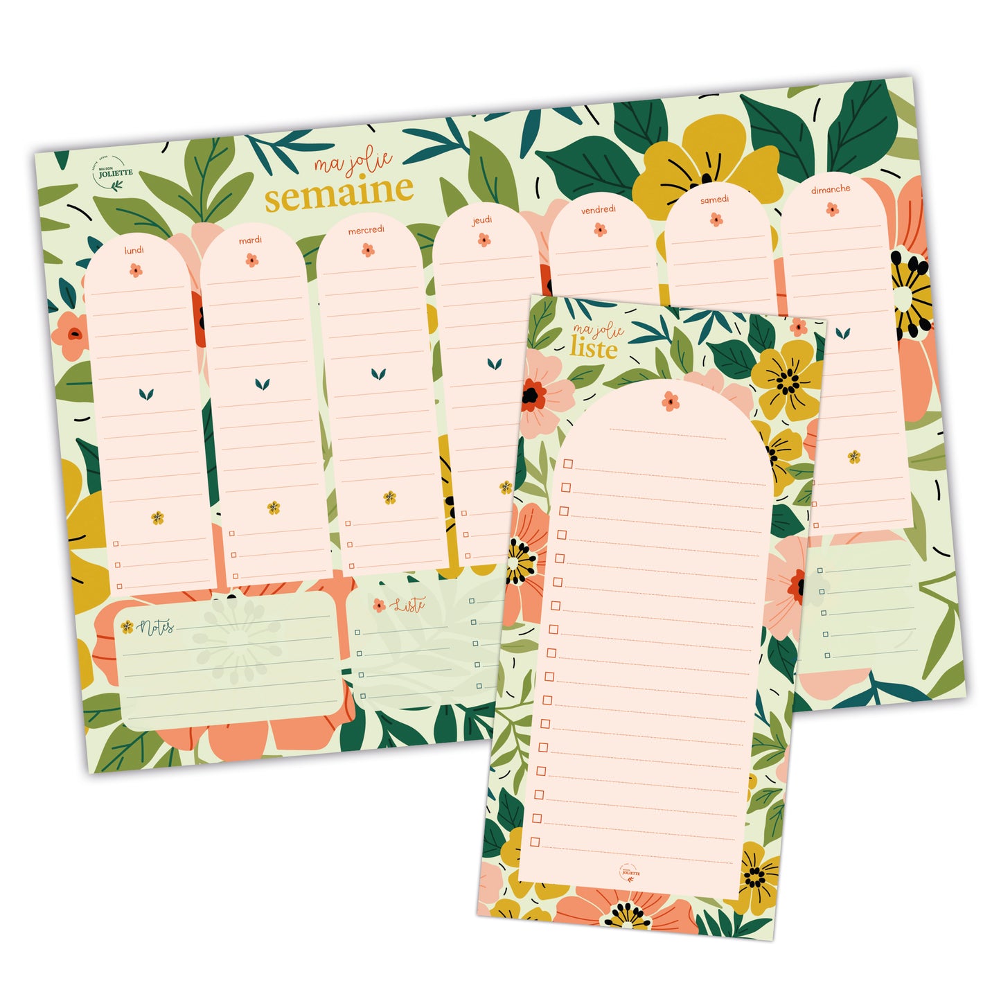 Pack papeterie Floraison