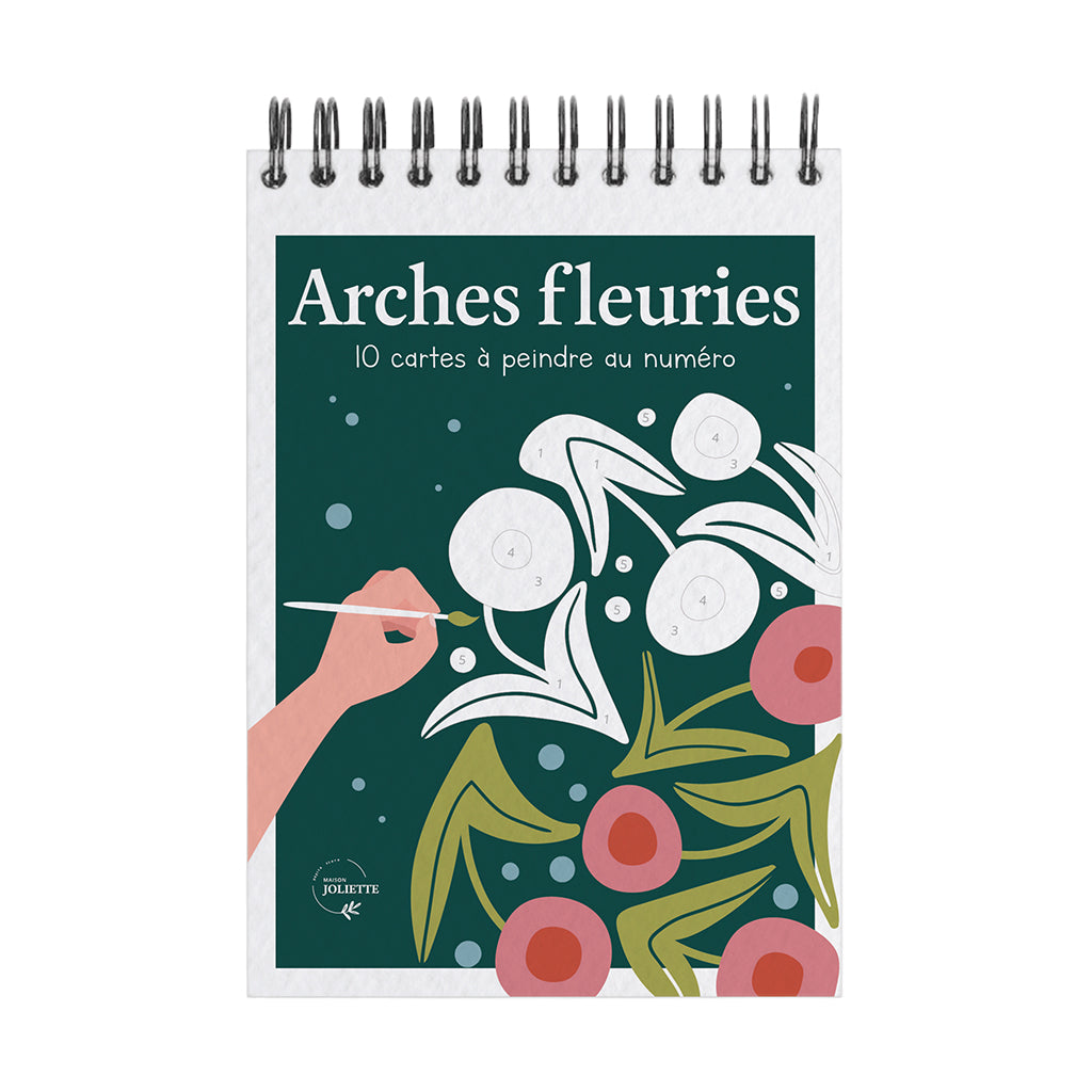 Peinture aux numéros - Arches fleuries