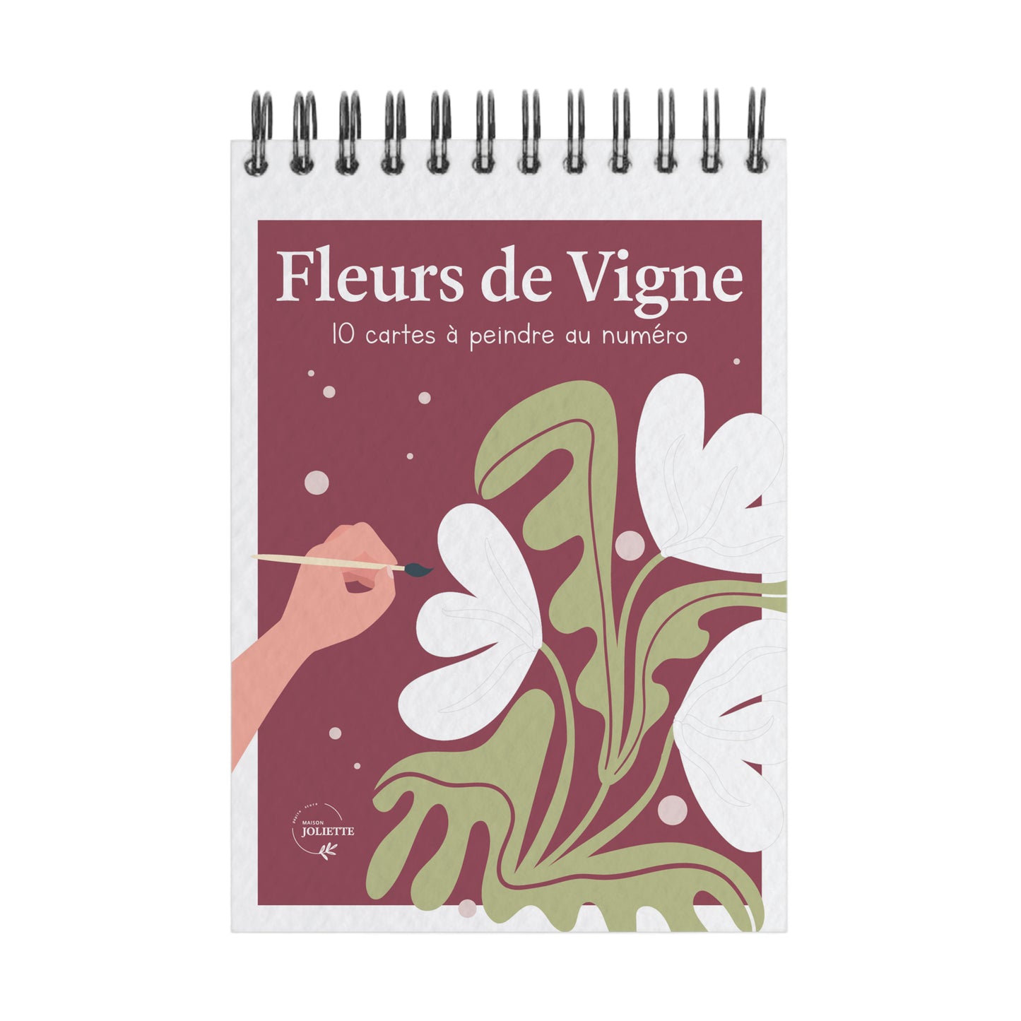 Peinture aux numéros - Fleurs de Vigne (précommande uniquement pour les pros - livraison courant février)