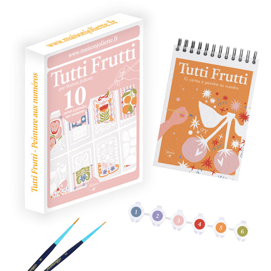 Peinture aux numéros - Tutti Frutti (précommande uniquement pour les pros - livraison courant février)