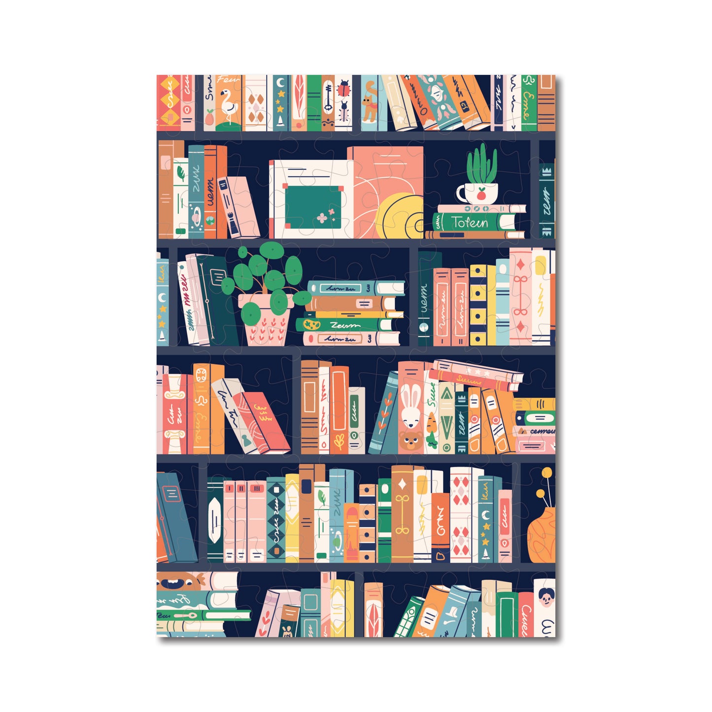 Mini Puzzle 99 pièces - Book Lovers