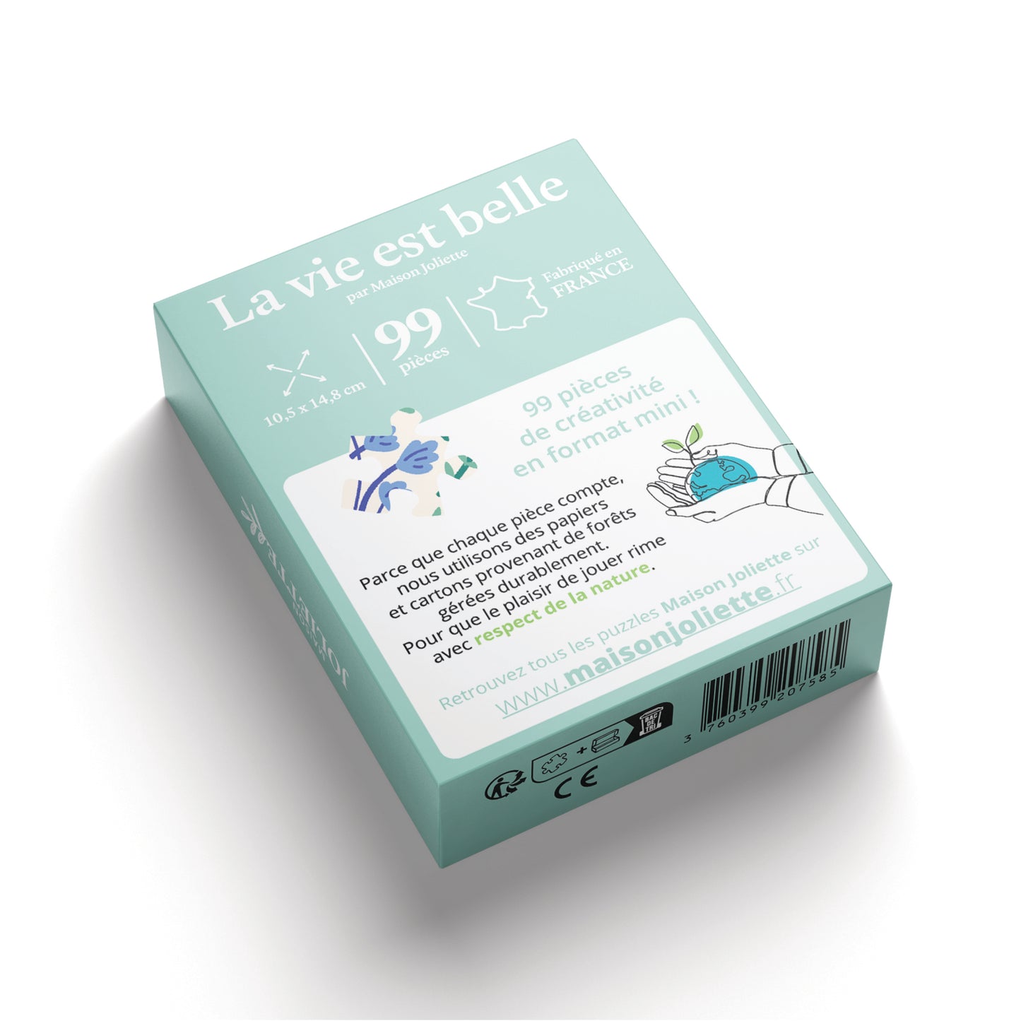 Mini Puzzle 99 pièces - La vie est belle