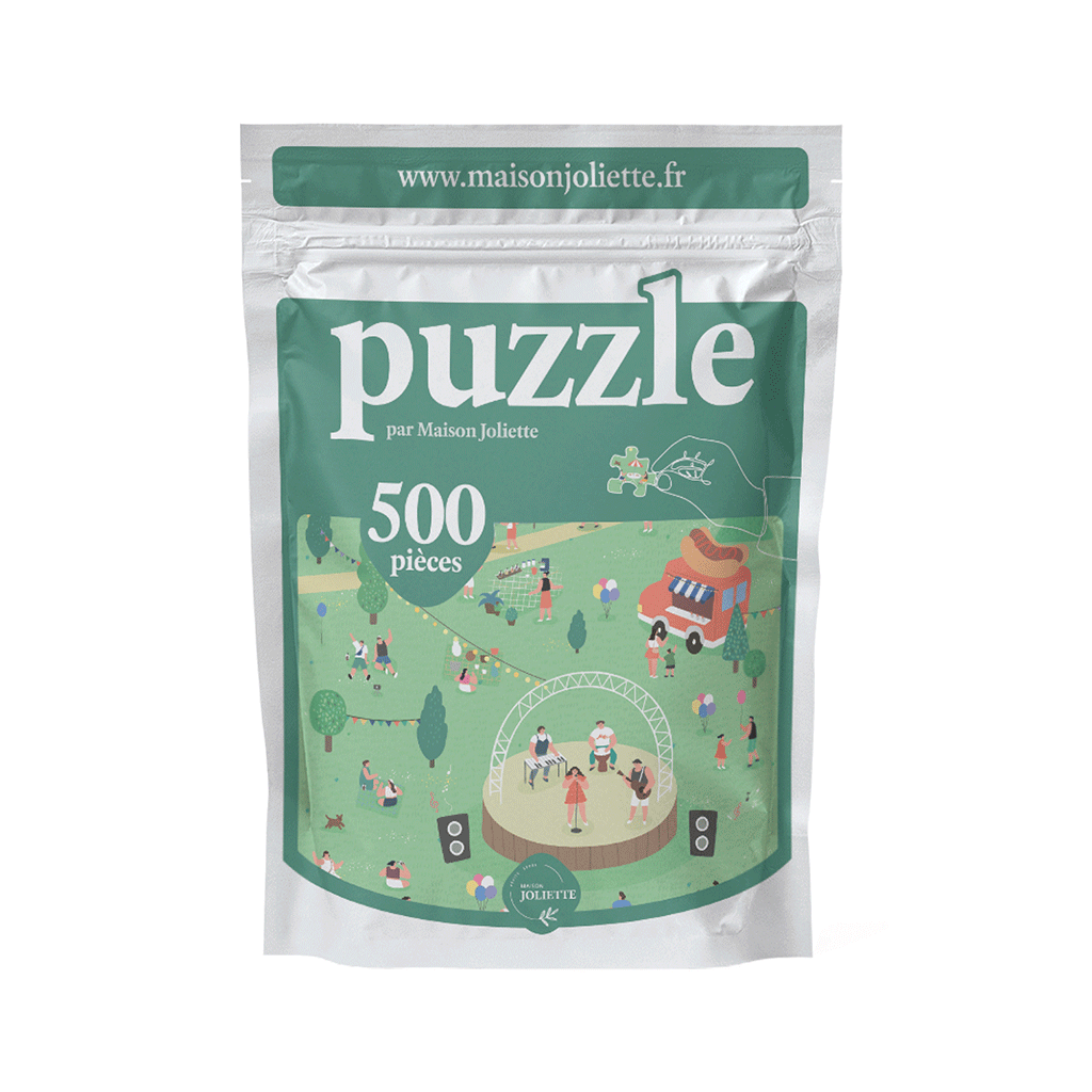 Puzzles 500 pièces adultes Un air de fête par Maison Joliette