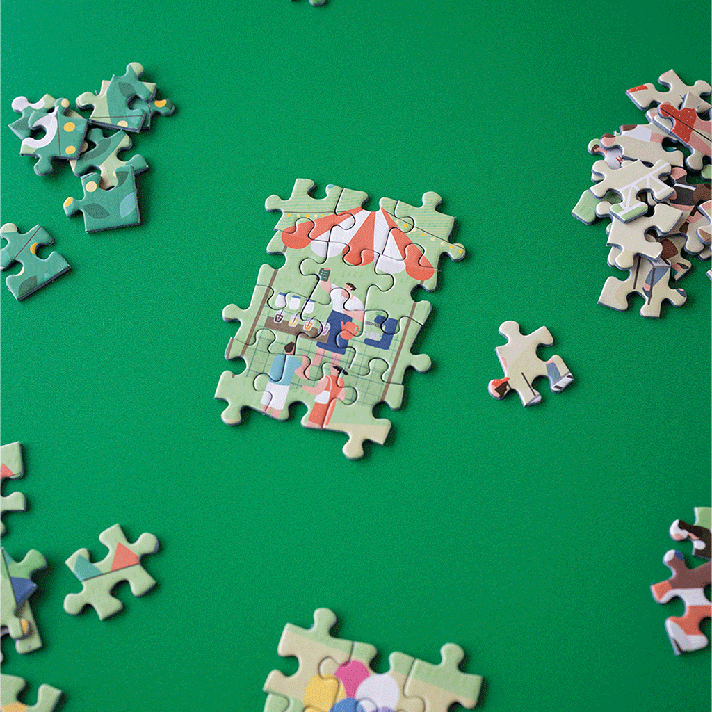 Puzzle design Un air de fête par Maison Joliette