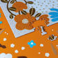 Joli puzzle Myosotis & Capucine par Maison Joliette