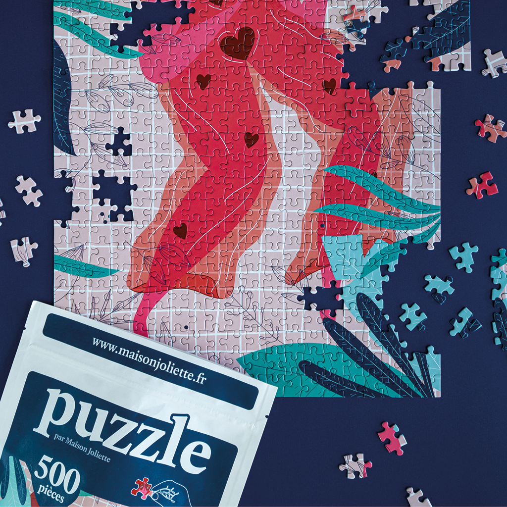 Puzzle décoratif Tout ira bien par Maison Joliette