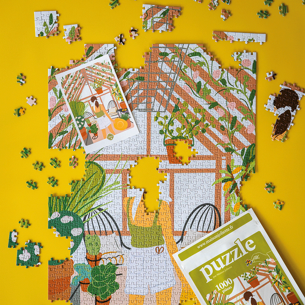 Puzzle 1000 pièces Un dimanche à la campagne