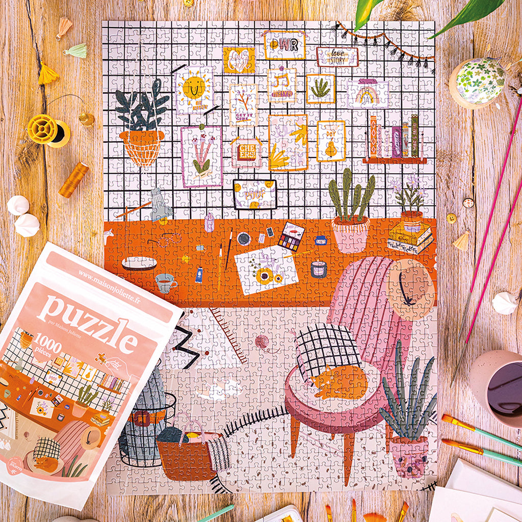 Puzzle 1000 pièces L'atelier