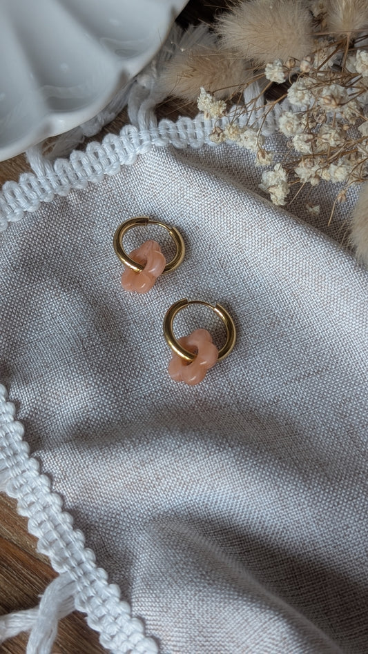 Boucles d'oreilles Méli Mélo "Fleurette" - Persian