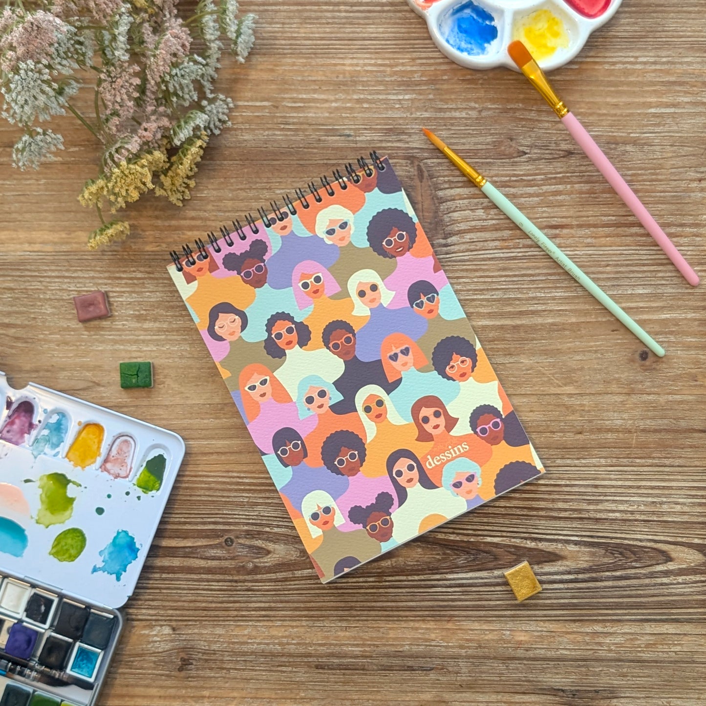 Carnet de dessin - Multitude