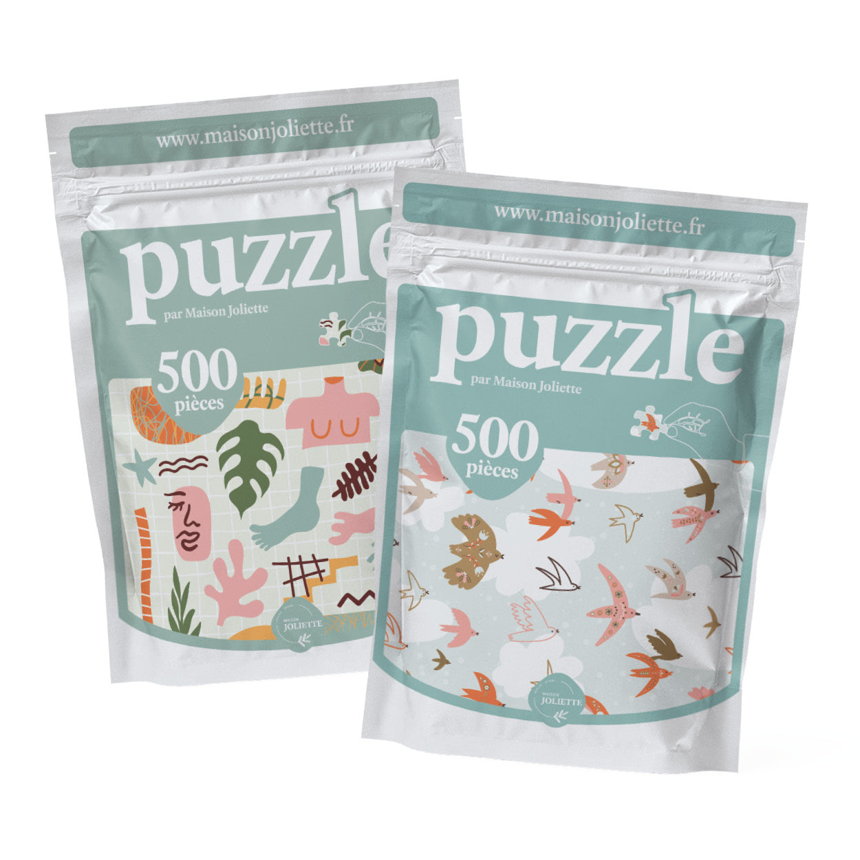✌ Pack DUO - Lot de 2 puzzles 500 pièces