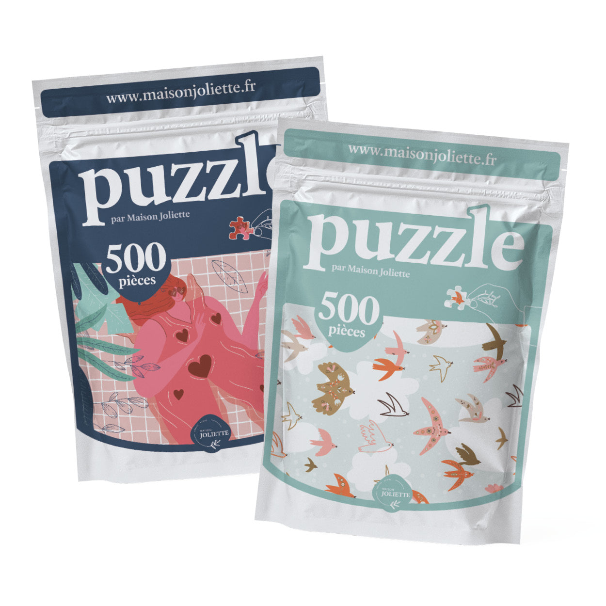 ✌ Pack DUO - Lot de 2 puzzles 500 pièces