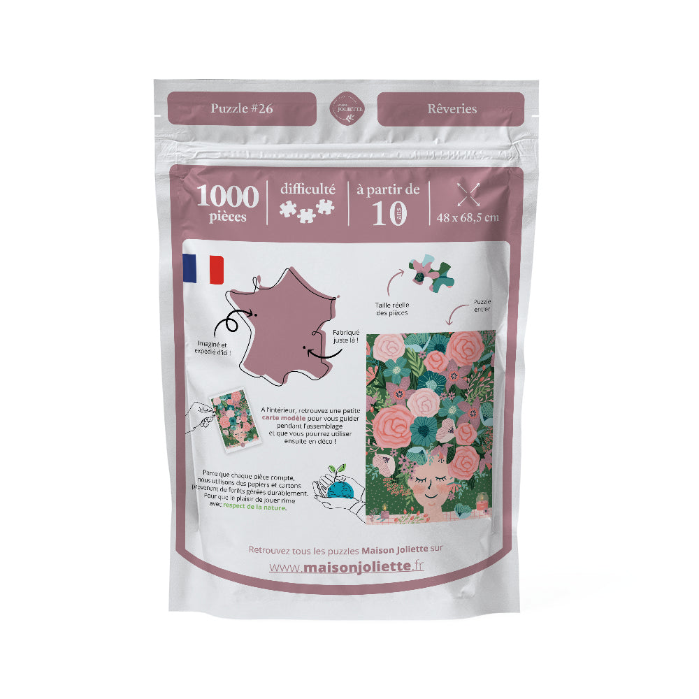 Puzzle 1000 pièces Rêveries (précommande uniquement pour les pros - livraison courant février)
