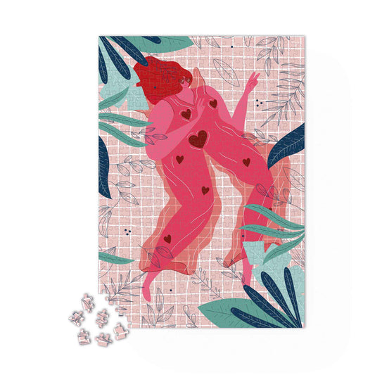 Puzzle mit 500 Teilen. Alles wird gut