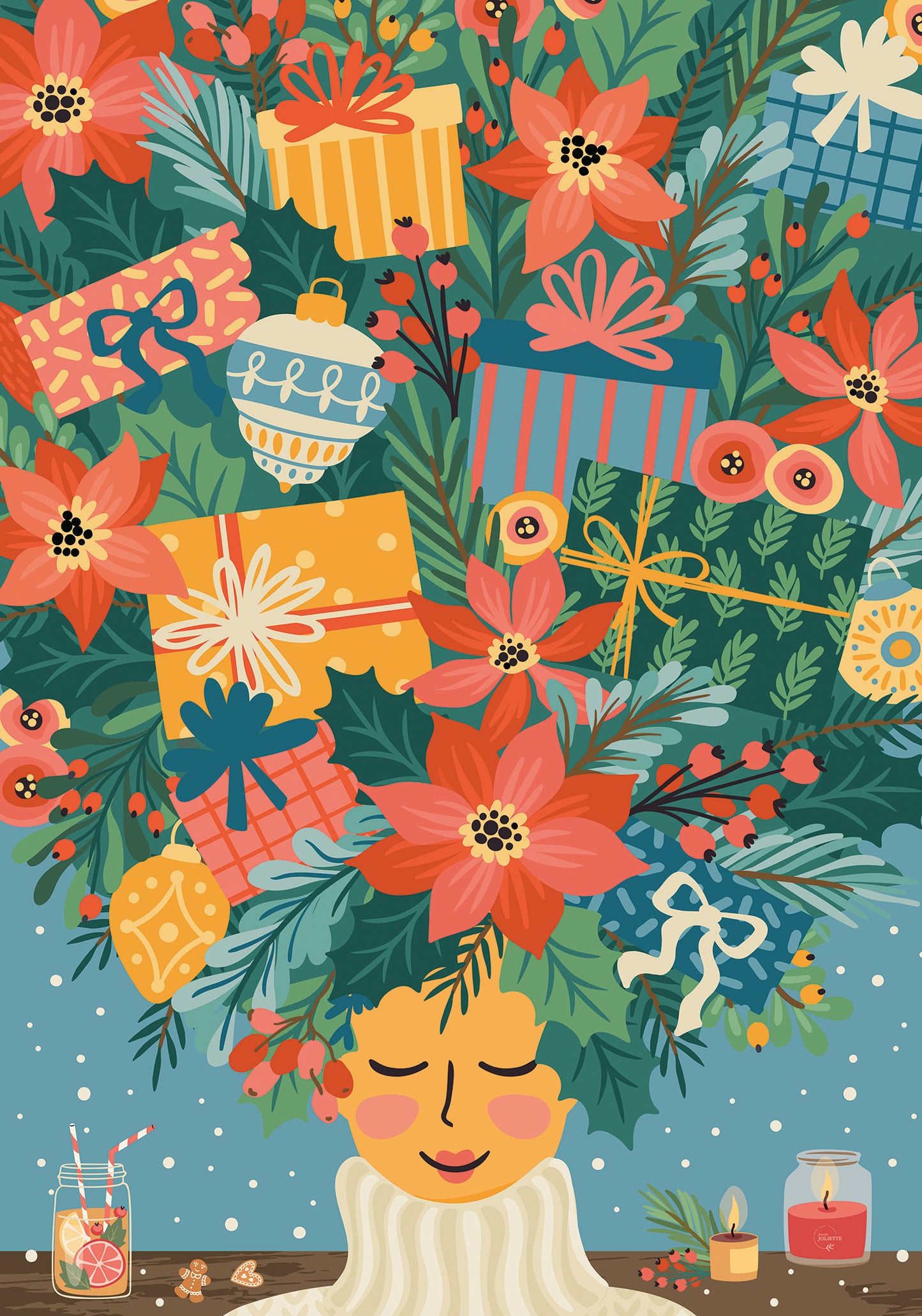 Puzzle 1000 pièces Esprit de Noël (précommande uniquement pour les pros)