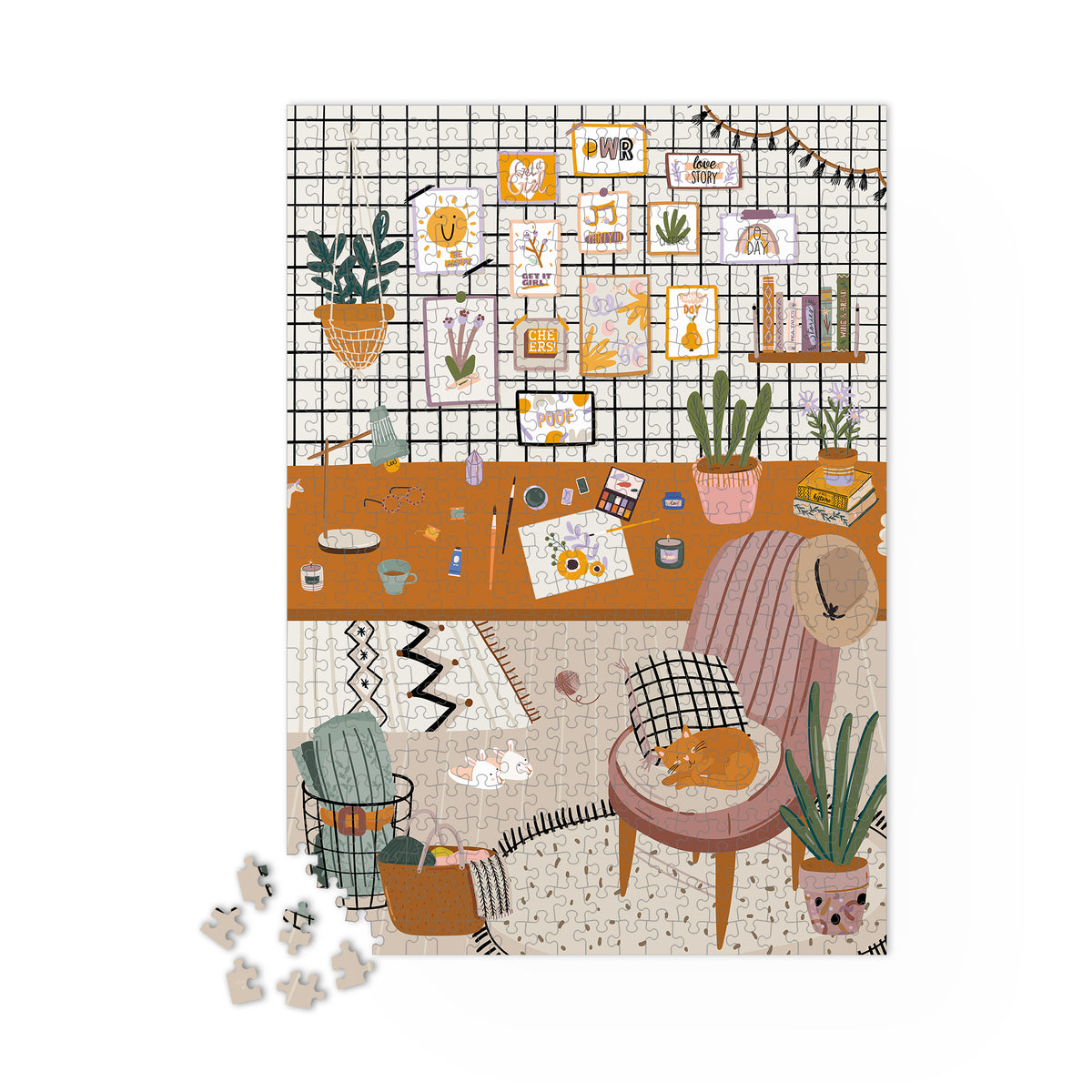 Puzzle 1000 pièces L'atelier