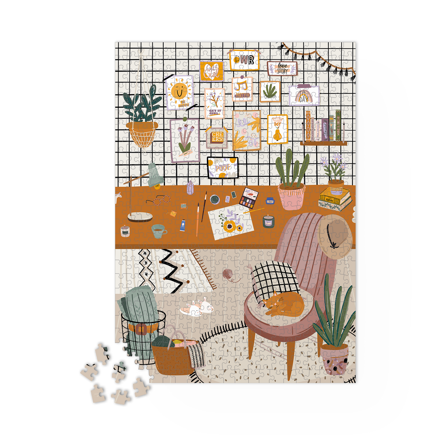 Puzzle 1000 pièces L'atelier