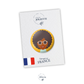 Badge MULTITUDE - Fond jaune